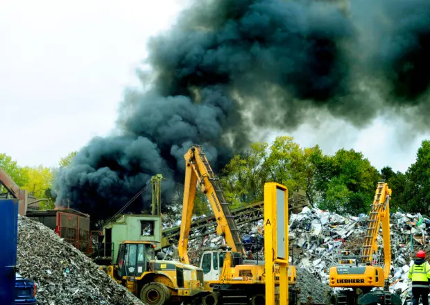 Major fire at EMR scrap yard featured image