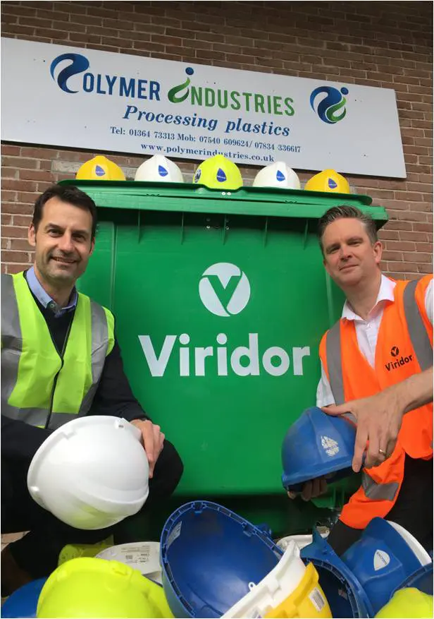 Viridor pioneers hard hat recycling initiative featured image