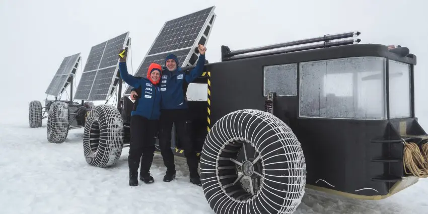 Driving for change: recycled truck heading to the South Pole featured image