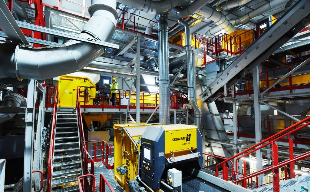 sorting, Steinert, plastic, waste, recycling, black, polymers, end of life