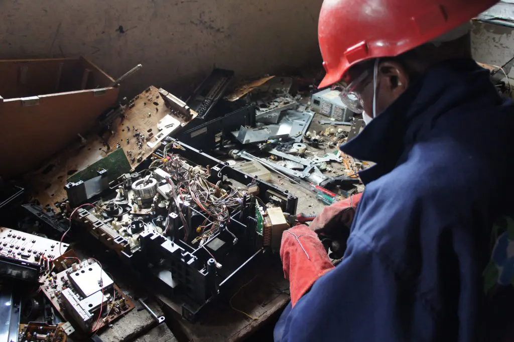 electronics recycling Africa