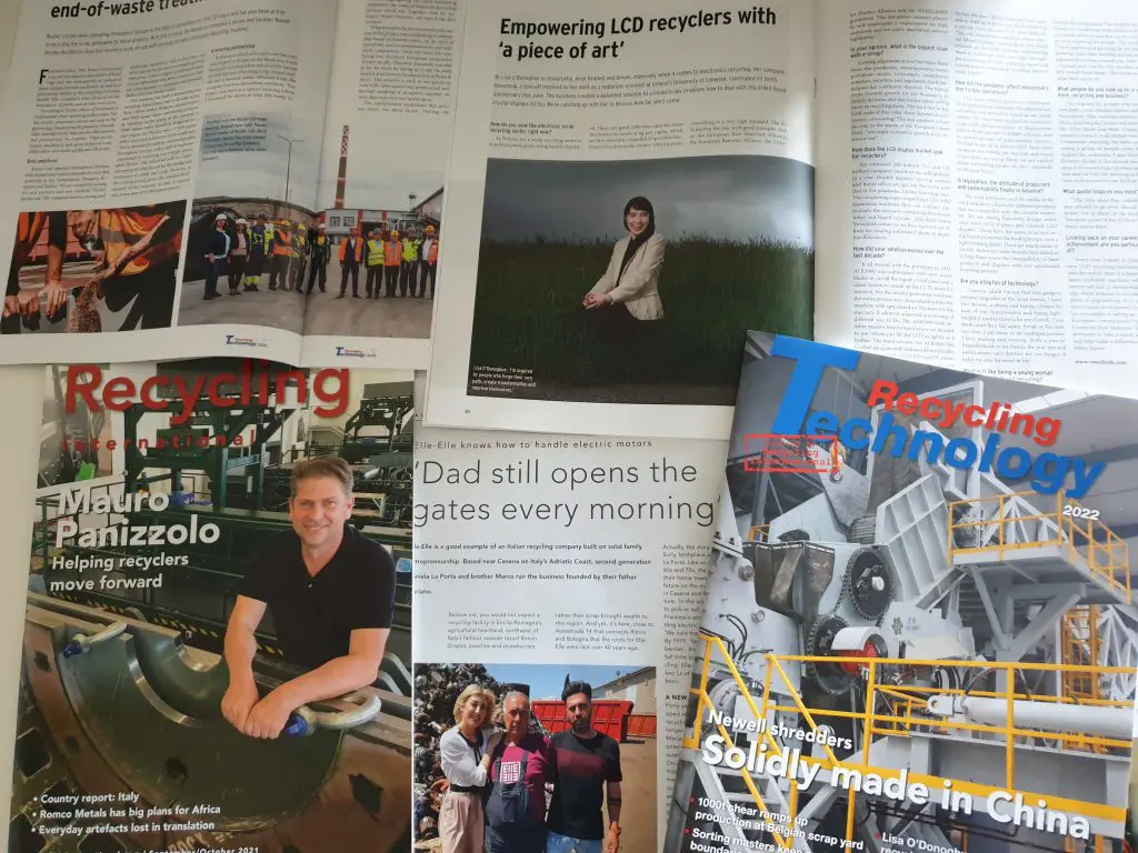 Out now: our latest issue and Recycling Technology 2022! featured image