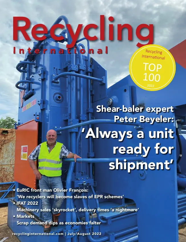 Recycling International July issue | 2022 + TOP 100!