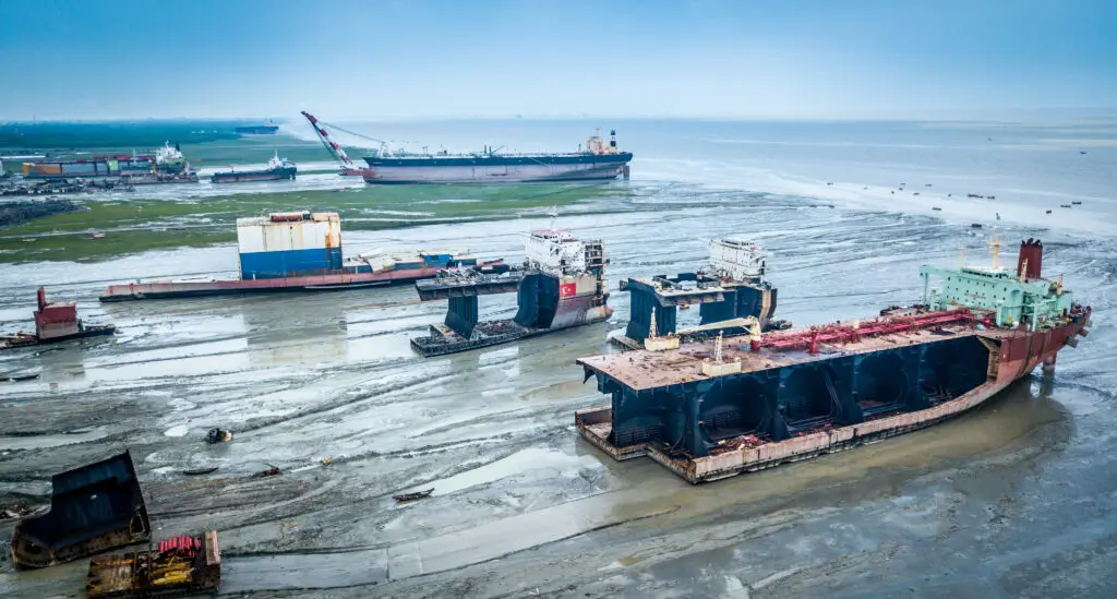 More ships scrapped on Asian beaches in 2023 featured image