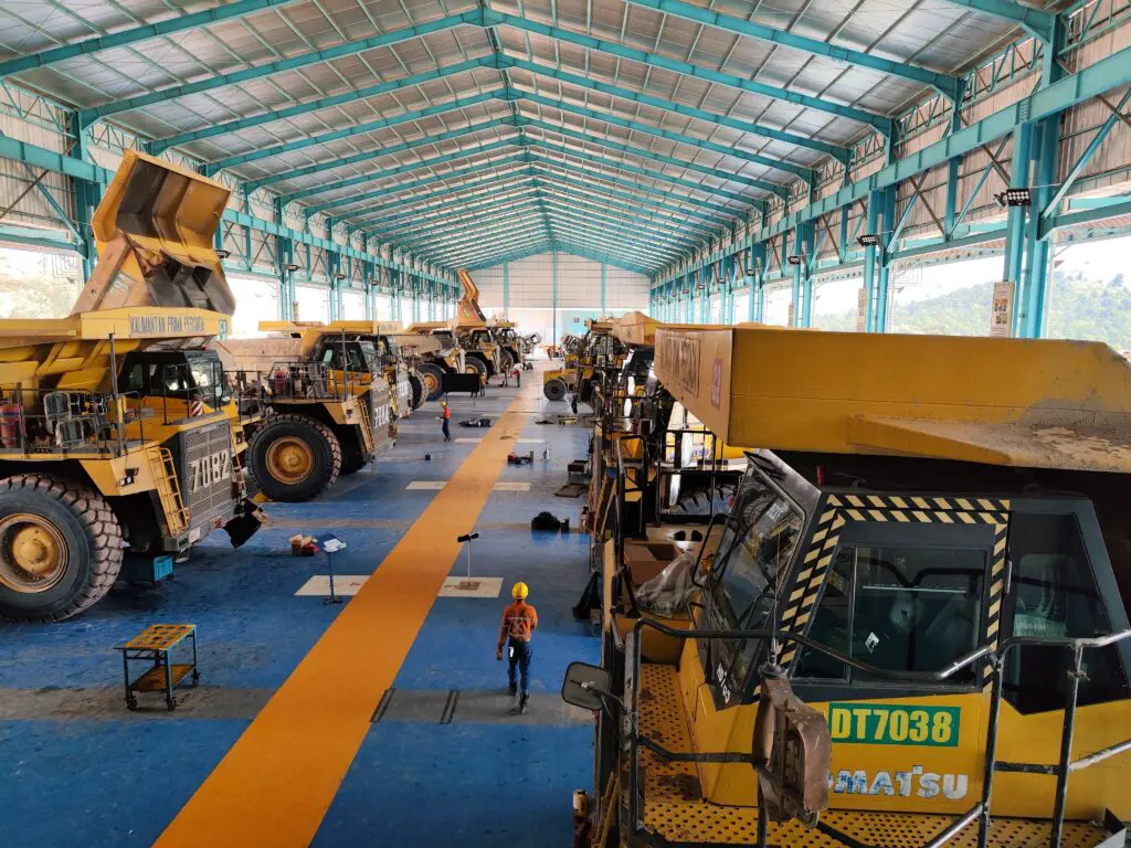 Mining vehicles in Indonesia. Photo: Shutterstock.