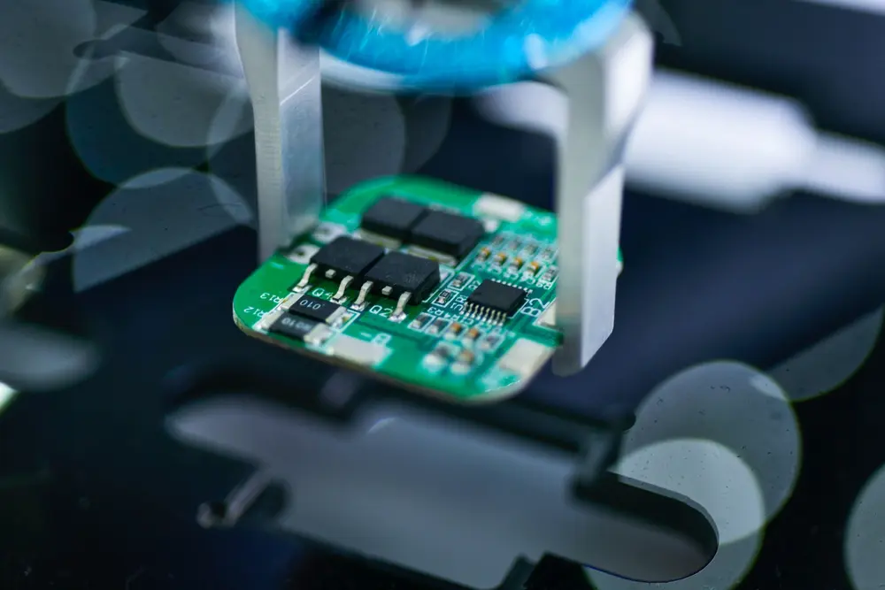 Electronics microchip production