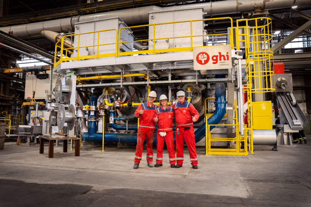 Aluminium furnace Speira Germany